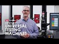 Overview of Instron® Universal Testing Machines