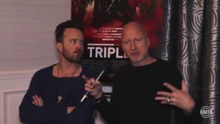 CalTVE: Aaron Paul and John Hillcoat interview for their new film "Triple 9"