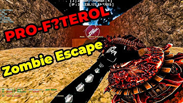 Cs 1.6 - Zombie Escape Mod - ze_dust_escape_remake - on PRO-F?TEROL Zombie Escape