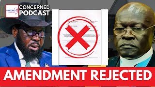 South Sudan Parliament Dropped To Debate The Amendment Of The Peace Deal Citing Technical Issues.