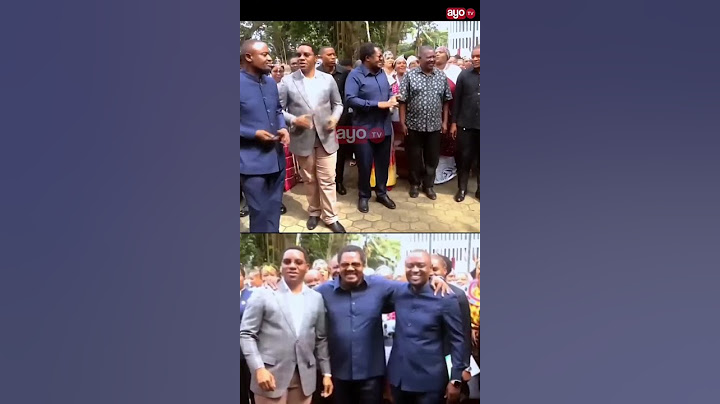 DKT NCHIMBI AWAKUTANISHA GAMBO NA MAKONDA, WAIMBA KWA PAMOJA