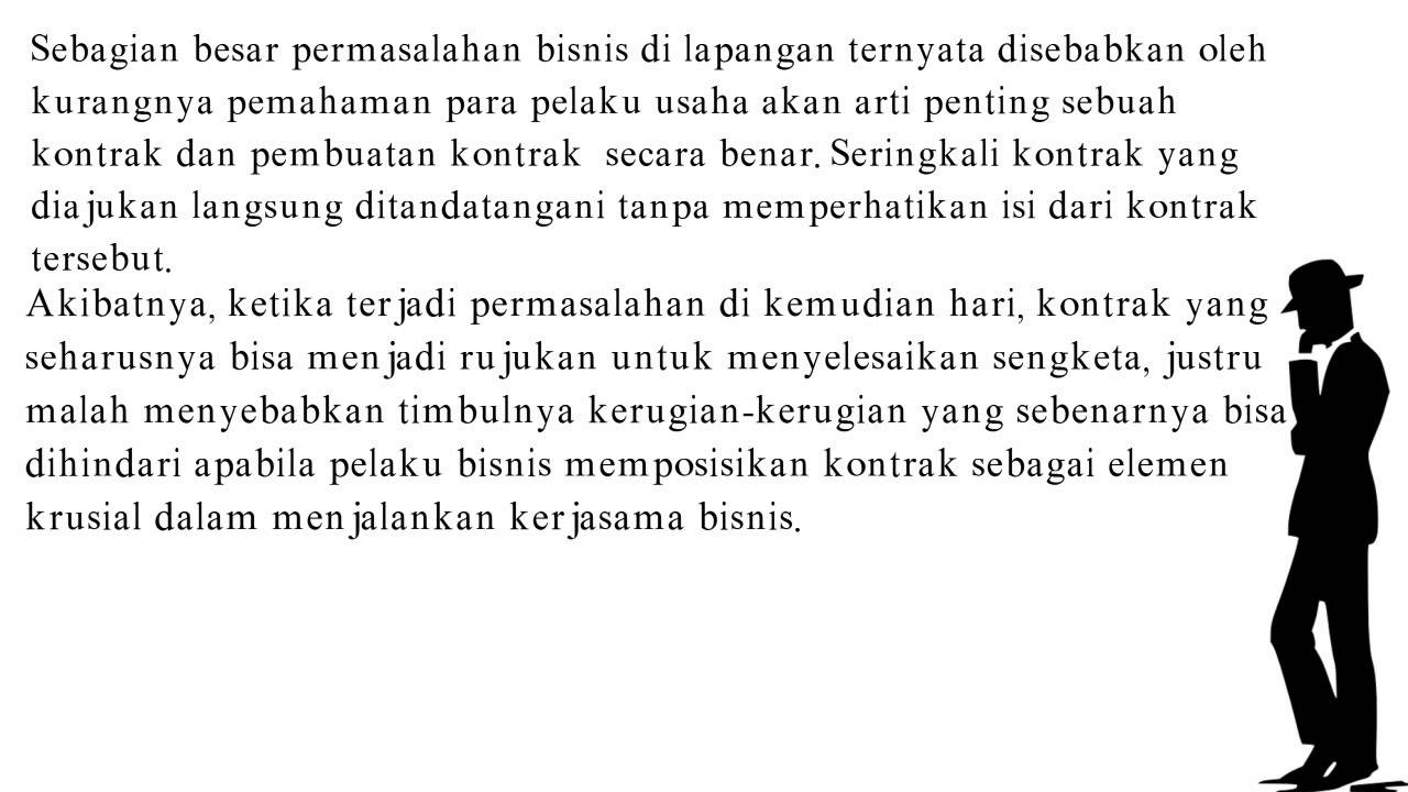 Pelatihan Contract Drafting, Pelatihan Negotiation Skills, Pelatihan membuat kontrak kerjasama video editing software free