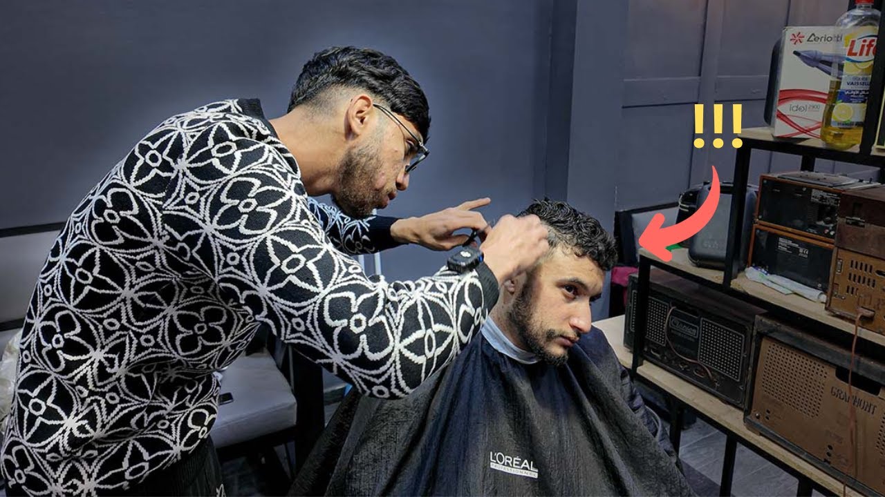 ASMR Fast Barber Makes Me Look Fresh!