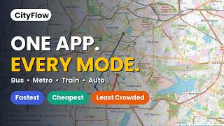 CityFlow: One Smart Commute Planner | SIH26205 Student Innovation Prototype