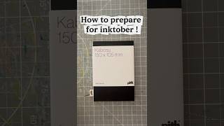 How to prepare for INKTOBER 2026! #inktober #inktober2026