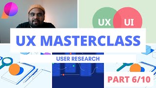 UX MASTERCLASS , User Research , Part 6/10