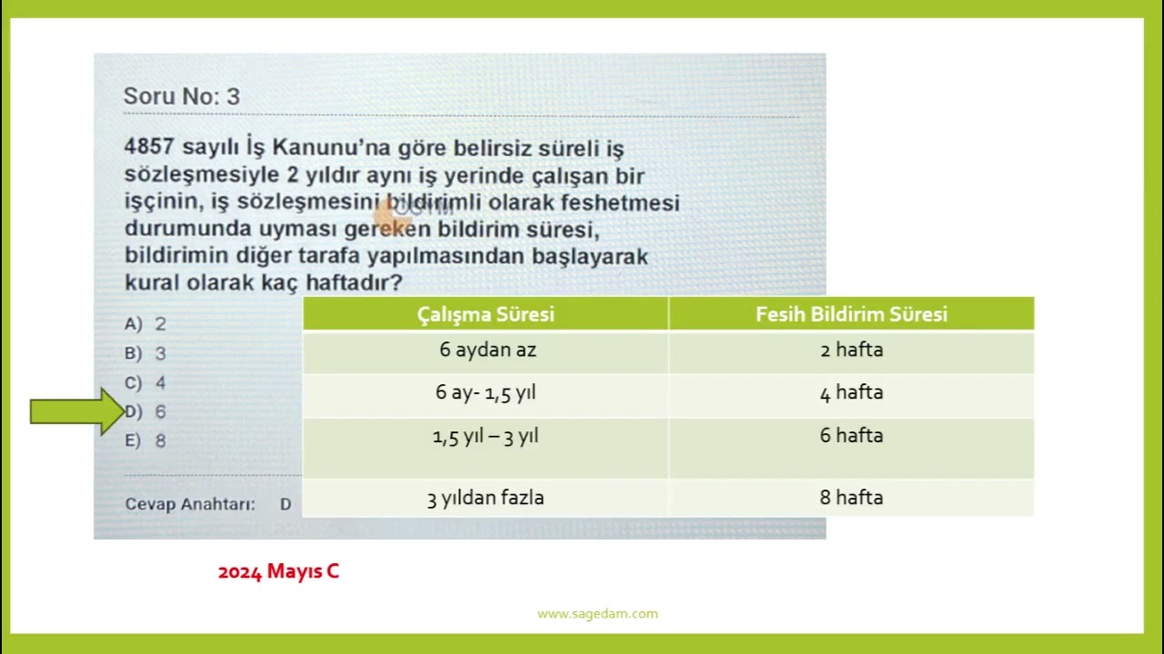 İSG Sınav Hazırlık Güncel Soru Çözümleri Serisi-9