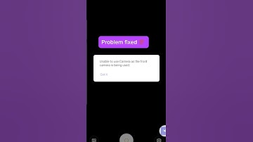 Unable to Use Camera as the Front Camera is Being Used | Vivo YT3X 5G Camera Problem Fix