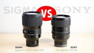 Sony 135mm f/1.8 GM vs Sigma 135mm ART: Review &amp; Comparison