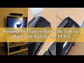 Reseña del Saiyin Barra de Sonido, Barra de Sonido de 17 Pulgadas para Smart TV con Conexión Bluetoo