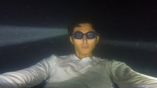 SEARCH FOR DISEASES ‼️ DIVING IN LAKE TOBA AT NIGHT