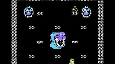 Bubble Bobble - NES - 1P end