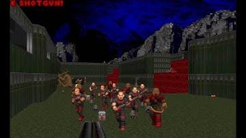 Doom II Memento Mori MAP32 The Hidden Slime Factory [1996]