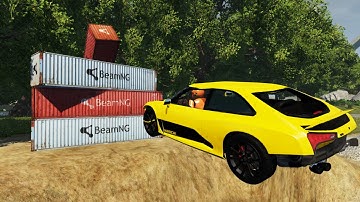 Epic High Speed Jumps 🚗 Realistic Car Crashes#8 BeamNG Drive