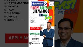 European country job vacancy | High Salary Fast Process jobs in Europe