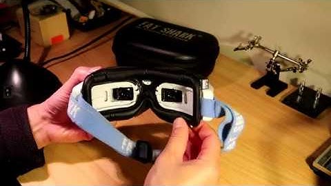 Customising FPV Goggle Foam & Simple Fatshark IPD Mod (2mm reduction)