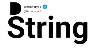 String Synonyms | Thesaurus | Similar Words 