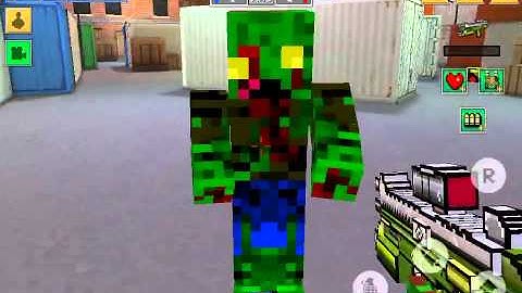 [Block Force - Pixel Style Gun Shooter Game] Lol look this arm