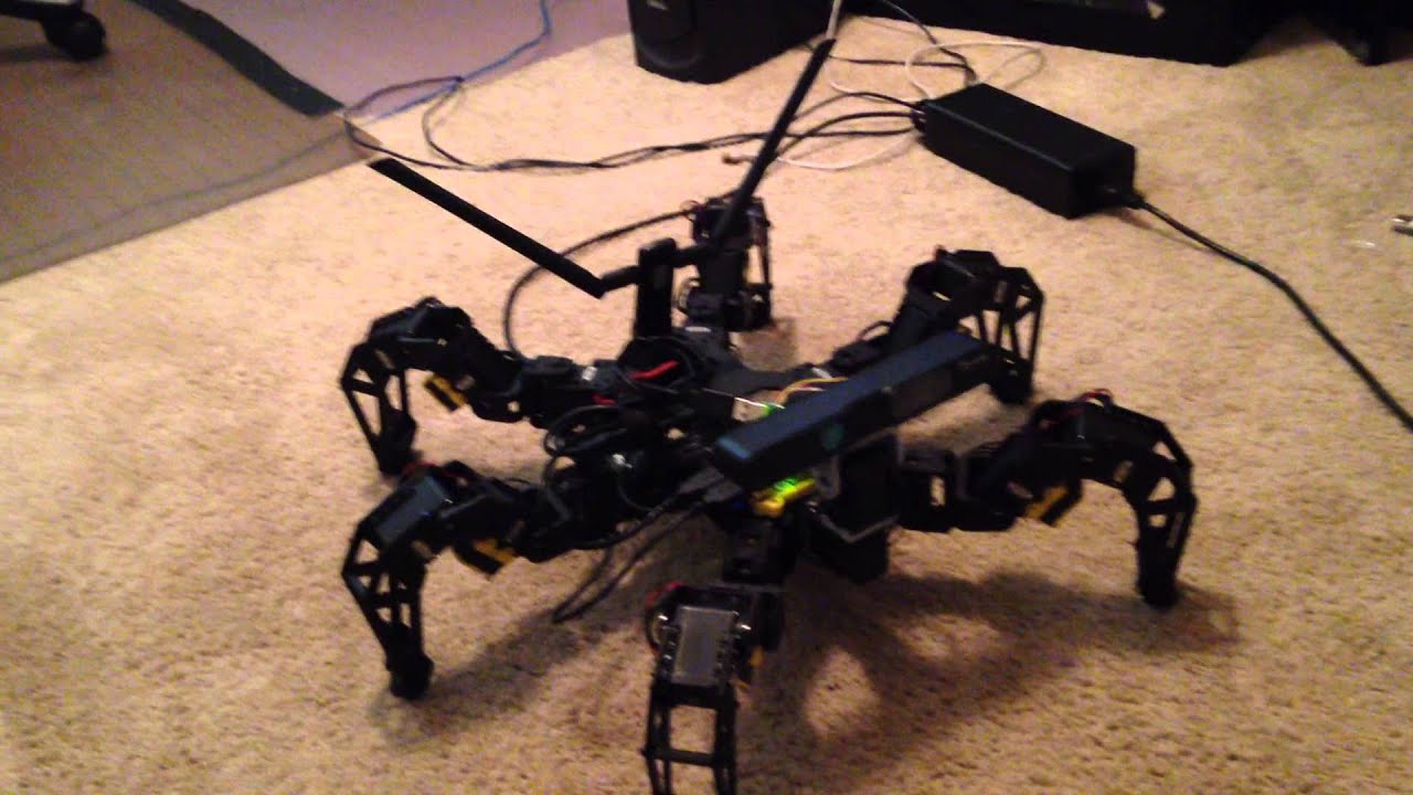 PhantomX ROS just starting on RPi2