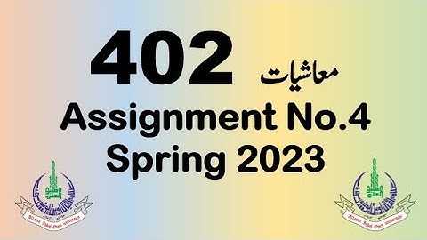 AIOU BA Code 402 Solved Assignment No.4 | Semester Spring 2023