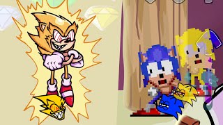 Friday Night Funkin: Dorkly Sonic VS Fleetway Sonic