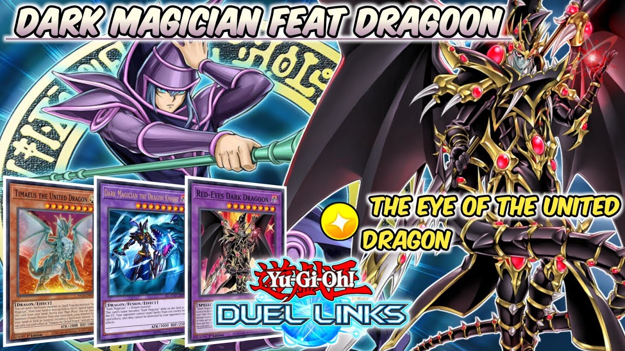DARK MAGICIAN Feat RED EYES DARK DRAGOON |Full Combo & Epic Duel | Yu-Gi-Oh! Duel Links