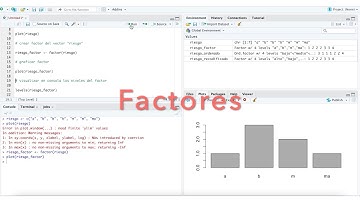 Factores en RStudio - Sesión 5