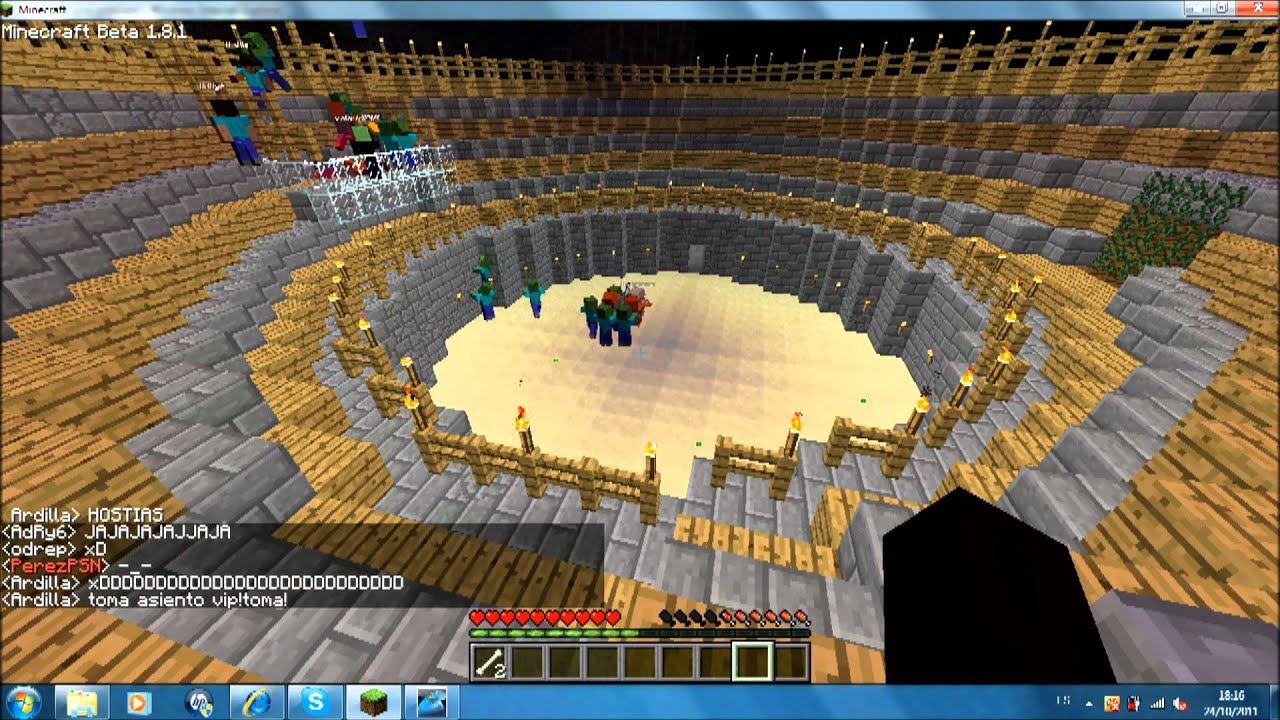 Minecraft: Coliseo de FrySix - YouTube Minecraft: Coliseo de FrySix - YouTube