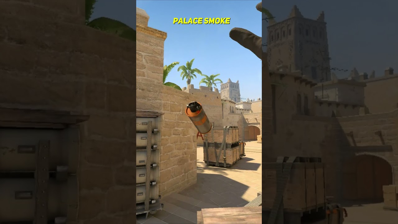 The Best Way To Smoke Palace From CT Mirage CS2 
