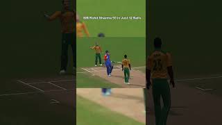❤️Rohit Sharma 50 in just 12 Balls #cricket #realcricket22 #rc22 #gaming #gameplay #viratkohli
