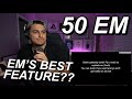 50 CENT X EMINEM "PATIENTLY WAITING" REACTION!! THE BEAT CRAZYYYY
