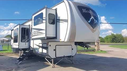 (SOLD) 2019 Open Range Mesa Ridge 373RBS 5 Slide Front Living W/ 1 & 1/2 Baths!