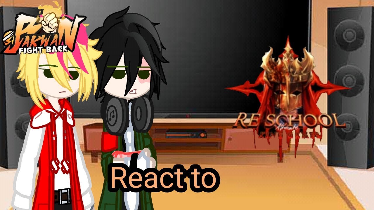 Bakwan Fight Back React to Reschool Alternate F2 | Gacha Nebula | BFB | RSA | Gacha React 
