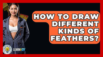 How To Draw Different Kinds Of Feathers? - LearnToDIY360.com