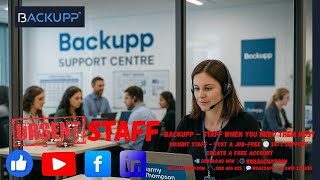 Backupp Support Call – Our Client Urgent Staffing Request | Real-Time Workforce Solutions