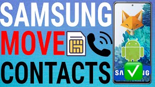How To Move Contacts From Samsung Phone To SIM Card! screenshot 4