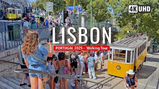 LISBON Walking Tour 🚋🇵🇹  | Explore Lisbon Streets, Historic Charm & City Vibes!