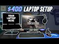 $400 Laptop Gaming Setup (Monitor, Keyboard, Mouse, Headset)