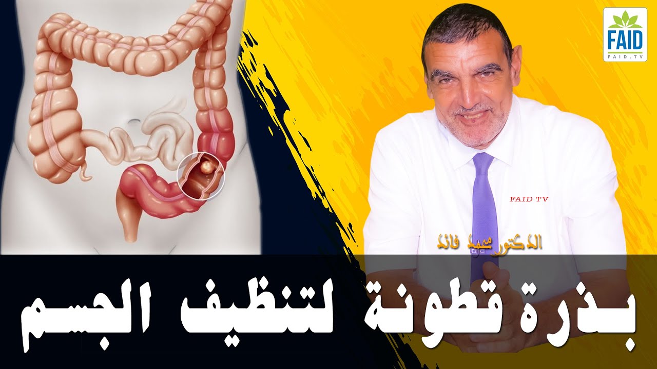 إبحثوا عن بذرة قطونة فهي جيدة لتنظيف القولون و الأمعاء من الفضلات و الأوساخ | الدكتور الفايد