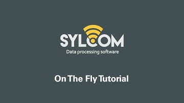Sylcom - Tutorial "OnThe Fly mode"