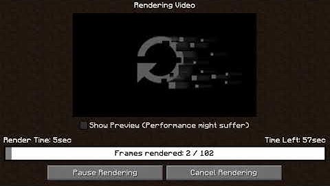 Minecraft Replay Mod Rendering Error