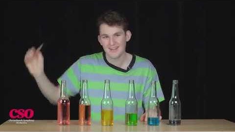 Make your own Bottle Xylophone