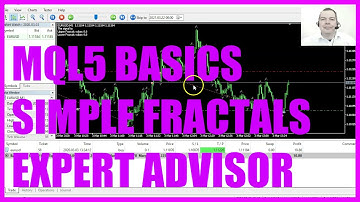 LEARN MQL5 TUTORIAL BASICS - 109 SIMPLE FRACTALS EA