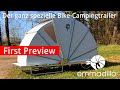 Wie ein Gürteltier... | emmadillo – Der innovative Bike Camper!