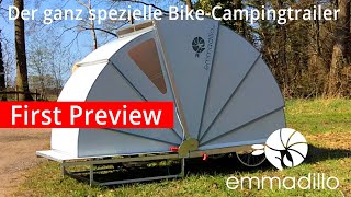 Wie ein Gürteltier... | emmadillo – Der innovative Bike Camper!