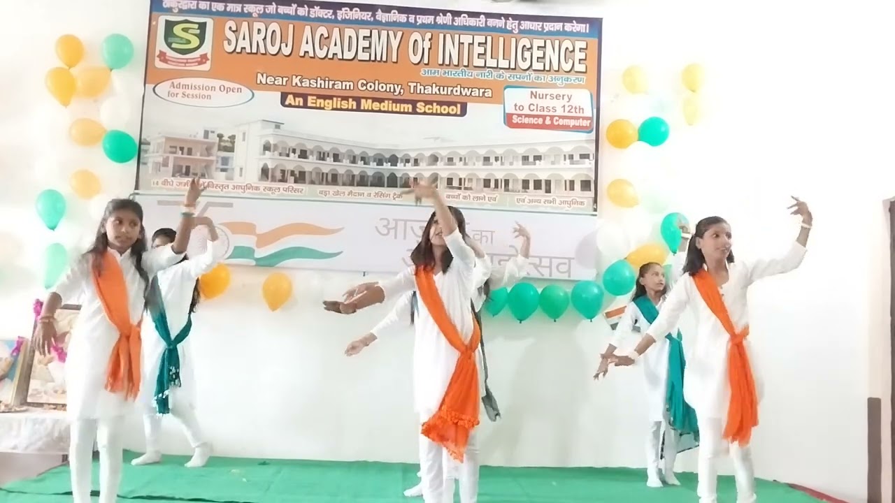 Desh rangeela dance song Saroj Academy Of Intelligence