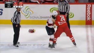 Jordin Tootoo One Punch KO's Brad Malone Resimi