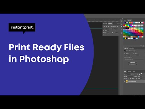 How to Make Print Ready Files in Photoshop CC | instantprint