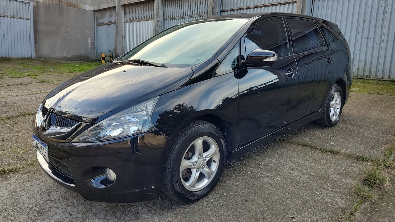 Mitsubishi Grandis 2006- a desconhecida minivan que veio oficialmente pro Brasil