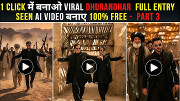 Full Entry Edit - New Akshaye Khanna Viral Ai Dance Video Editing| Dhurandhar Movie Ai Video Editing